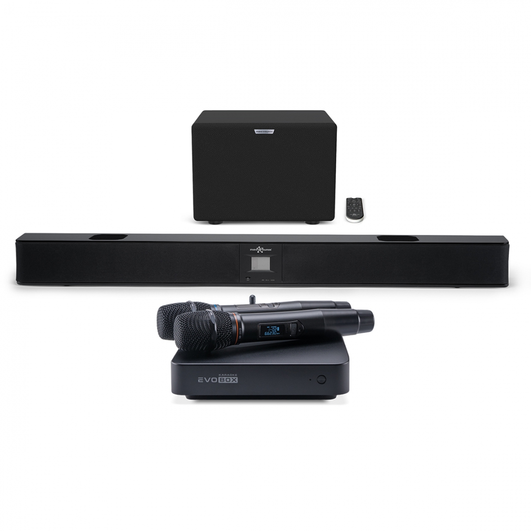 караоке-комплект EVOBOX Plus + EvoSound Bar (саундбар с караоке) в Рязани