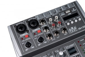 SVS Audiotechnik mixers AM-4 DSP Аналоговый микшерный пульт, 4-канала в Рязани